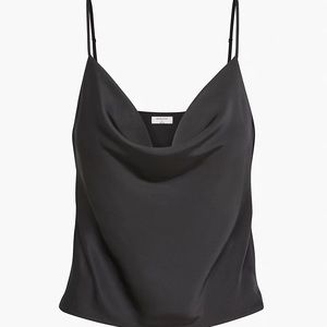 Aritzia cowlneck camisole